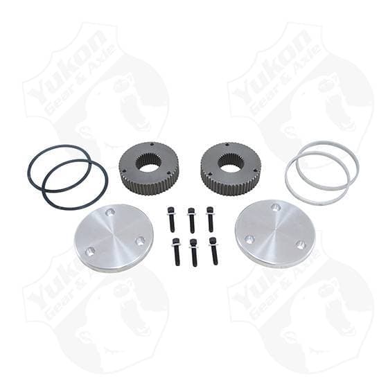 Yukon Gear Hardcore Drive Flange Kit For Dana 60 35 Spline Outer Stubs Non-Engraved Caps