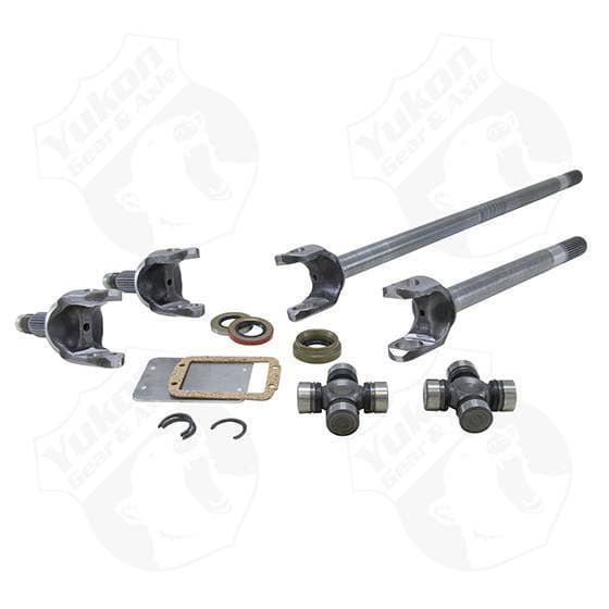 Yukon Gear Front Axle Kit 4340 Chrome-Moly Replacement For Dana 4469-80 GM Truck And Blazer Dana 44 With 19/30 Splines