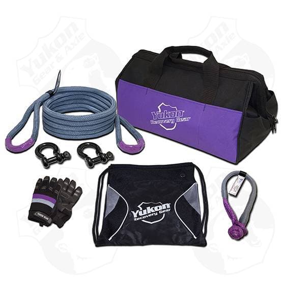 Yukon Gear Recovery Gear Kit With 3/4 Inch Kinetic Rope