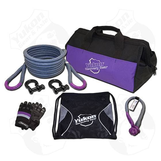 Yukon Gear Recovery Gear Kit With 7/8 Inch Kinetic Rope
