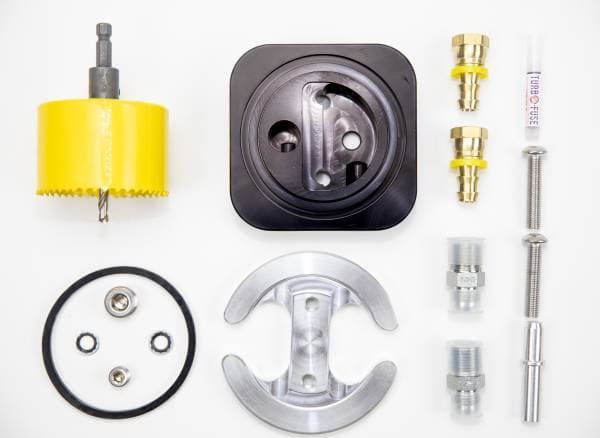 DDP Dual Port Fuel Sump w/ Hole Saw